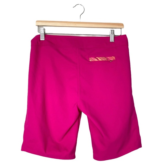 The North Face Pink Front Tie Back Pocket Board Shorts Size 6 - Picture 2 of 7